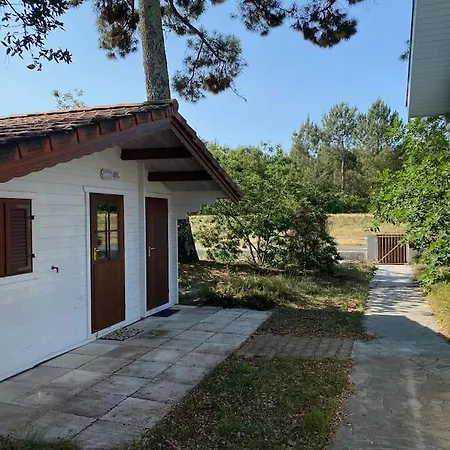 Villa Piscine Bord De Foret Mimizan Exterior photo
